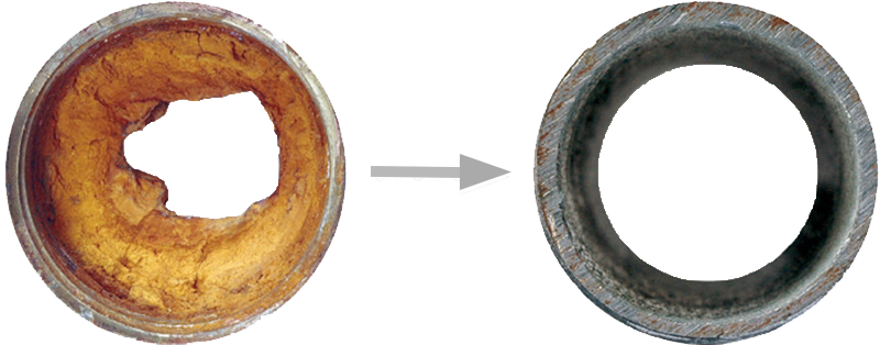 Assainissement de la tuyauterie