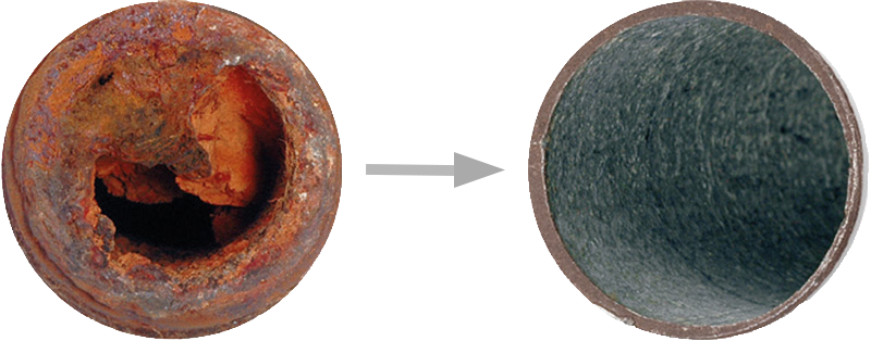 protège contre la rouille et la piqûre de corrosion